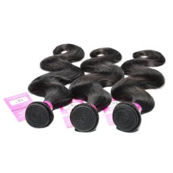 Ms Aloe 10A Grade 3 Bundles Body Wave for Black Hair thick Cheap Brazilian Virgin Remy Human Hair Weave Bundle Deals 17 Body Wave Weave Human Hair Bundles 7