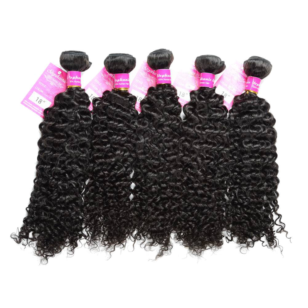 Ms Aloe Hair Brazilian Virgin Human Hair Curly Wave 4 Bundles 100% Unprocessed Virgin Brazilian Curly Hair Weave Bundles Natural Color Total 400g 7 Curly Wave Hair Bundles Virgin Human Hair 11