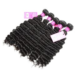 Deep Wave Human Hair Weave Bundles Deals 10