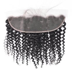 Ms Aloe Hair Peruvian Cruly Wave 4 Bundles Deals With Lace Frontal Real Virgin Human Hair Weave Curly 4 Bundles With Frontal Closure 13X4 Ear To Ear 11 curly weave lace frontal 1