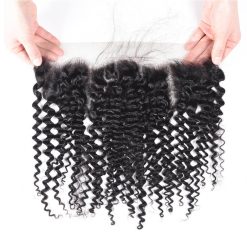 Ms Aloe Hair Peruvian Cruly Wave 4 Bundles Deals With Lace Frontal Real Virgin Human Hair Weave Curly 4 Bundles With Frontal Closure 13X4 Ear To Ear 10 curly weave lace frontal 2