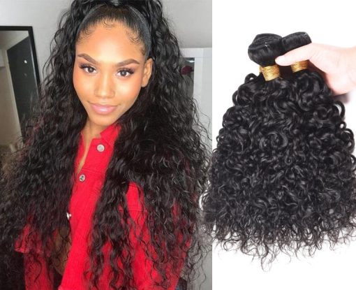 Brazilian Water Waves Hair Virgin Human Hair 4 Bundles deals