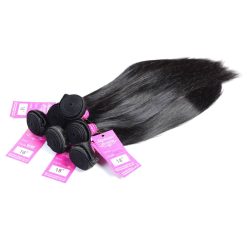Ms Aloe Best Quality Virgin Straight Hair 4 Bundles Mink Indian Remy Human Hair Website Bundles Wholesale Deals 9 Straight Human Hair Weave 7