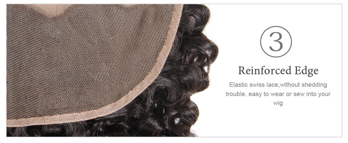 Indian Water Wave Hair 4 Bundles With Lace Frontal Closure Wet and Wavy Human Hair 4 Bundles With 13*4 Closure Unprocessed Virgin Hair Bundle Deals 14 Water Wave Lace Frontal 4