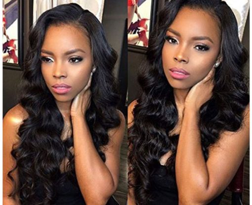 Indian Loose Wave Hair 4 Bundles Virgin Human Hair With Closure