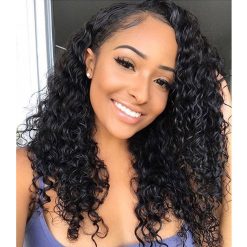 Indian Water Hair 4 Bundles With Lace Frontal Closure Deals