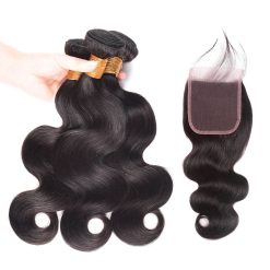 body wave with lace closure