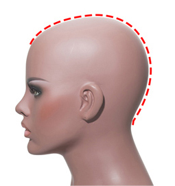 Pre-bleached Knots Straight HD Lace Frontal Wig 180% Density 6×5 Pre-cut Lace Wear & Go Glueless Wig 30 Forehead to Nape of neck