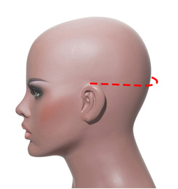 Pre-bleached Knots Straight HD Lace Frontal Wig 180% Density 6×5 Pre-cut Lace Wear & Go Glueless Wig 33 Temper To Temper Across Back