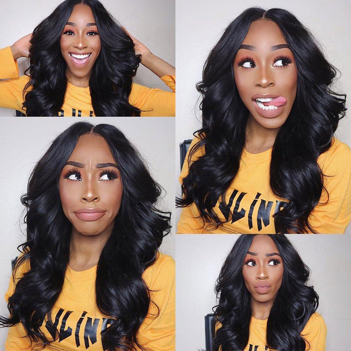 Body Wave 13x4 Lace Front Human Hair Wigs For Women Pre Plucked Hairline 13x4 Lace Front Wig 12-26inch Brazilian Remy Hair 150% 180% 200% Density 11 body wave human hair lace wig