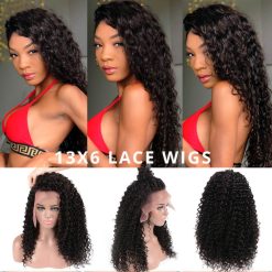 Deep Wave Wigs 13x6 Front Wigs 3