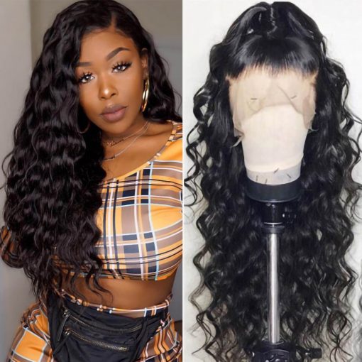 Loose Deep Hair Human Hair Wigs 1