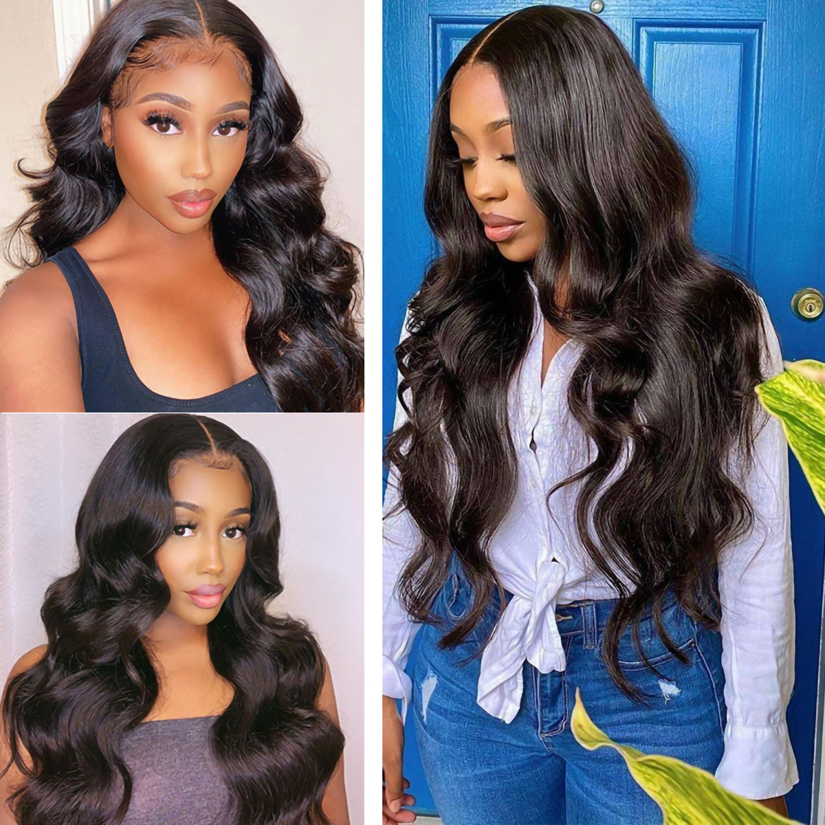 Body Wave Lace Closure Wig Human Hair 4x4 Lace Closure Wig Human Hair Wigs for Women Brazilian Hair Wet and Wavy 22 Body Wave Lace Closure Wig