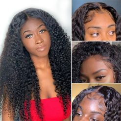 Curly 4x4 Lace Closure Wigs