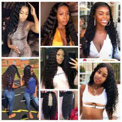 Deep Wave 4x4 Lace Closure Wig