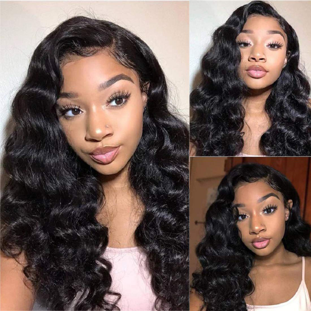 Loose Deep Wave 4x4 Lace Closure Wig