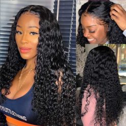 Water Wave 4x4 Lace Closure Wig