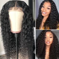 Water Wave 4x4 Lace Closure Wig