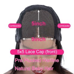 5x5 Lace Closure Wigs