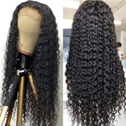 Deep Wave 5x5 Lace Closure Human Hair Wigs