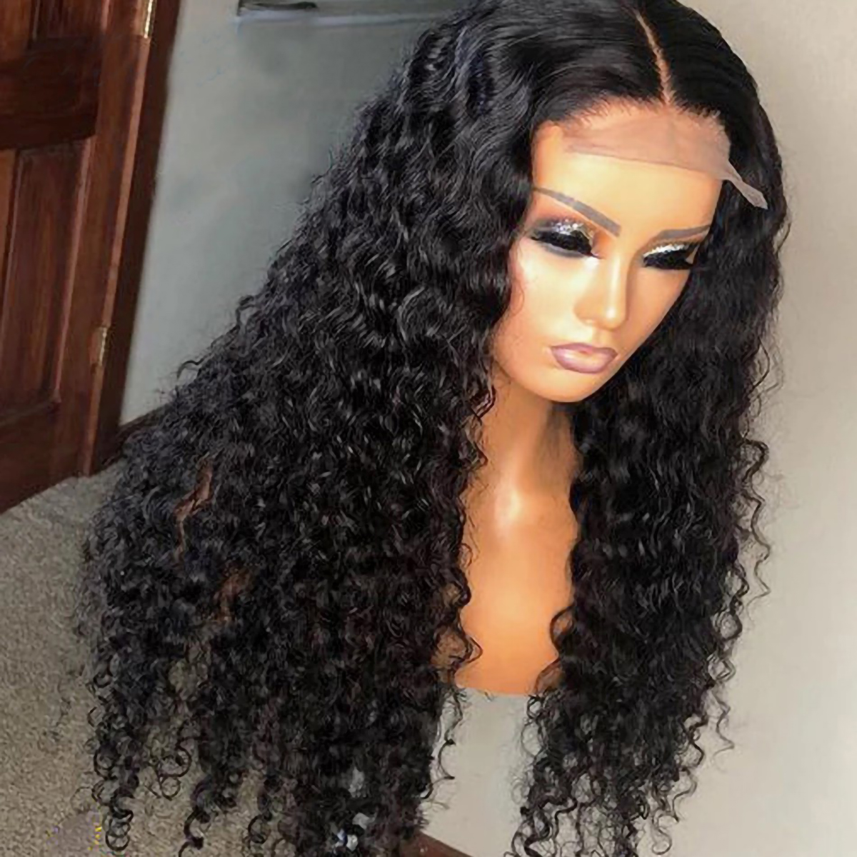 Deep Wave 5x5 Lace Closure Wigs
