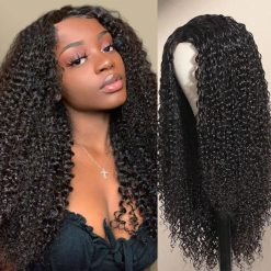 Long Curly Glueless Wigs Human Hair Lace Front Wigs 6 Curly Glueless Wigs