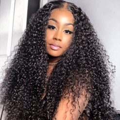 Curly HD Lace Front Wigs Long Hair Wigs Curly Wave Human Hair Lace Front Wigs On Sale 11 Curly HD Lace Front Wigs