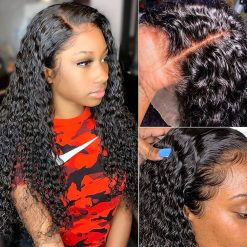 Curly HD Lace Front Wigs Long Hair Wigs Curly Wave Human Hair Lace Front Wigs On Sale 12 Curly HD Lace Front Wigs