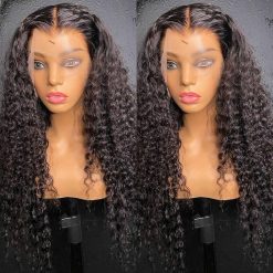 Deep Wave HD Lace Front Wigs Long Hair Lace Front Wigs Cheap Human Hair Wigs 7 Deep Wave HD Lace Front Wigs