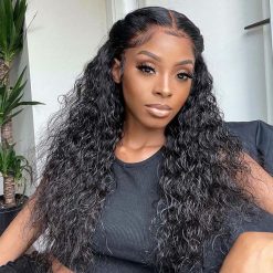 Water Wave Glueless Lace Front Wigs