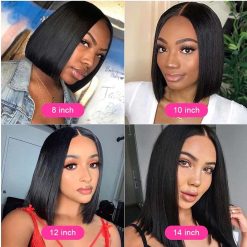 Short Bob Wig Lace Frontal Wig