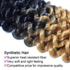 Curly Crochet Hair Water Wave