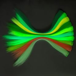 20 Pcs Glow in the Dark Hair Extensions Clip in Hair Extensions Colroful Luminous Hair Piece 22inch Straight Synthetic Hairpiece Highlights Clip in Hair Extensions for Women Girls Kids 11 Straight Synthetic Hairpiece Highlights Clip in Hair Extensions