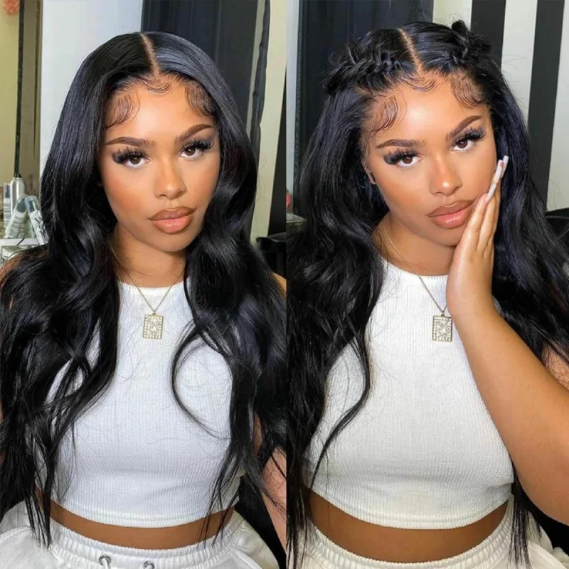Curls vs Waves: Finding Your Perfect Style 1 Body Wave Glueless HD Lace Frontal Wig