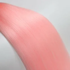 Pre Stretched Braiding Hair Pink Braiding Hair 6 Pack Knoteless Braids Hair Colored Pre stretched Braiding Hair 26inch(Peach Pink) 9 Braiding Hair Pink