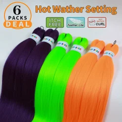 Colored Braiding Hair