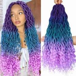 Home Page 30 Ombre Faux Locs Crochet Hair 6
