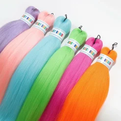 ms aloe Colorful Braiding Hair