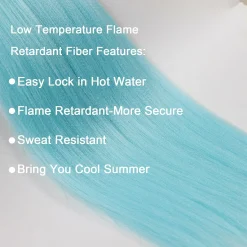 ms aloe Colorful Braiding Hair