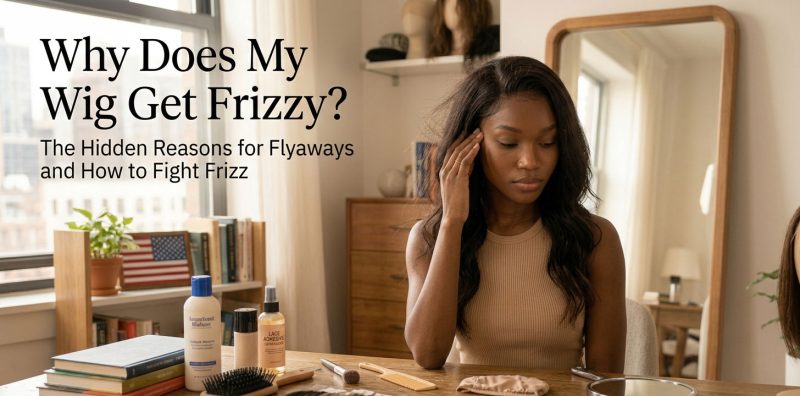 Why Does My Wig Get Frizzy? The Real Reasons Your Wig Loses Its Smooth Texture and How to Fix It 1 Why Does My Wig Get Frizzy? The Real Reasons Your Wig Loses Its Smooth Texture and How to Fix It