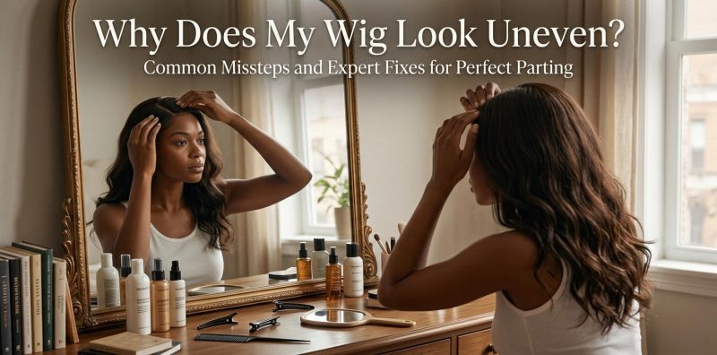 Why Does My Wig Look Uneven? The Hidden Reasons Your Wig Doesn’t Sit Symmetrically and How to Fix It 1 Why Does My Wig Look Uneven