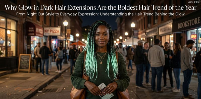 Why Glow in Dark Hair Extensions Are the Boldest Hair Trend of the Year 1 Why Glow in Dark Hair Extensions Are the Boldest Hair Trend of the Year